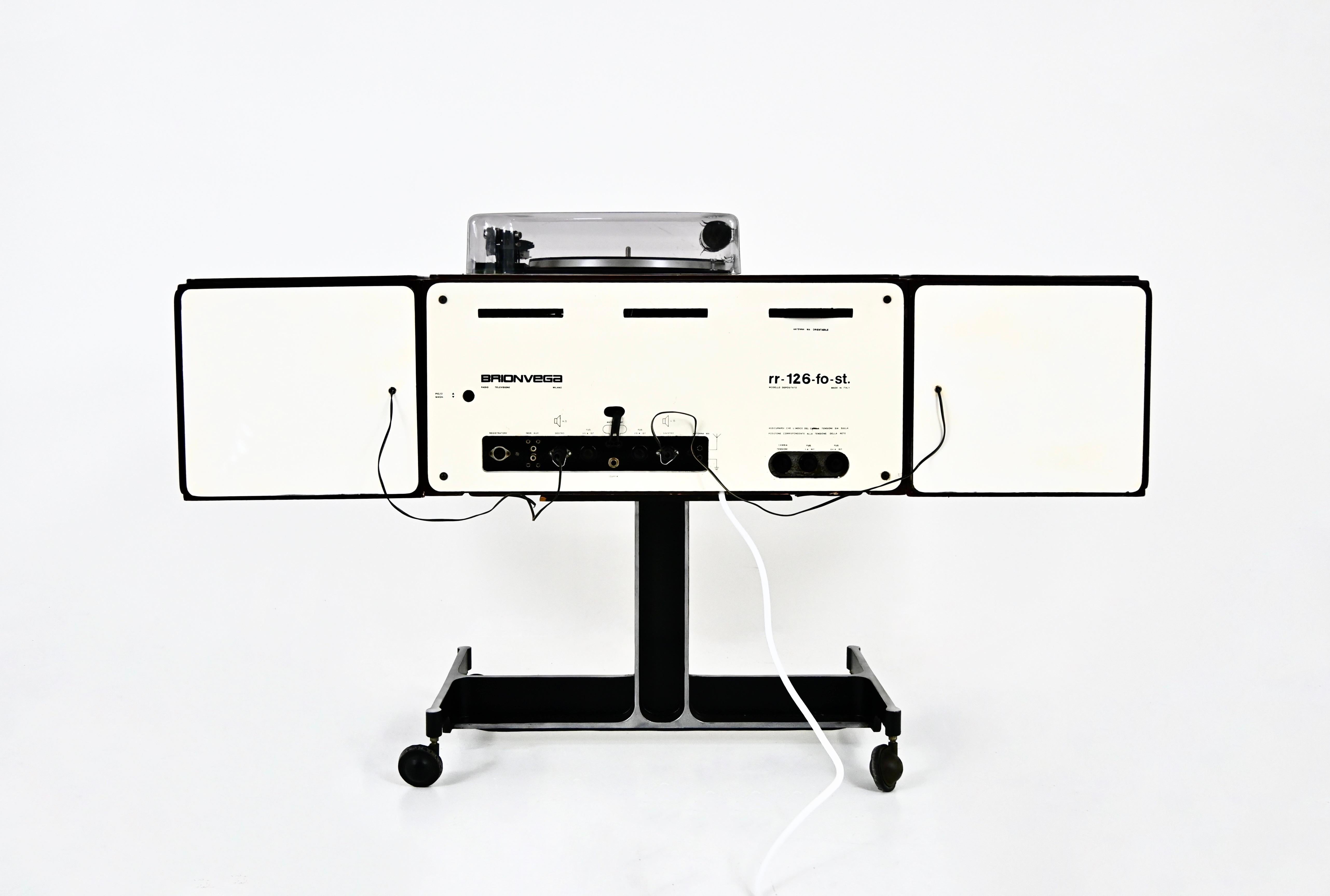 Radio stereofonica RR-126 di F.lli Castiglioni per Brionvega, anni '60 In condizioni buone in vendita a bruxelles, BE