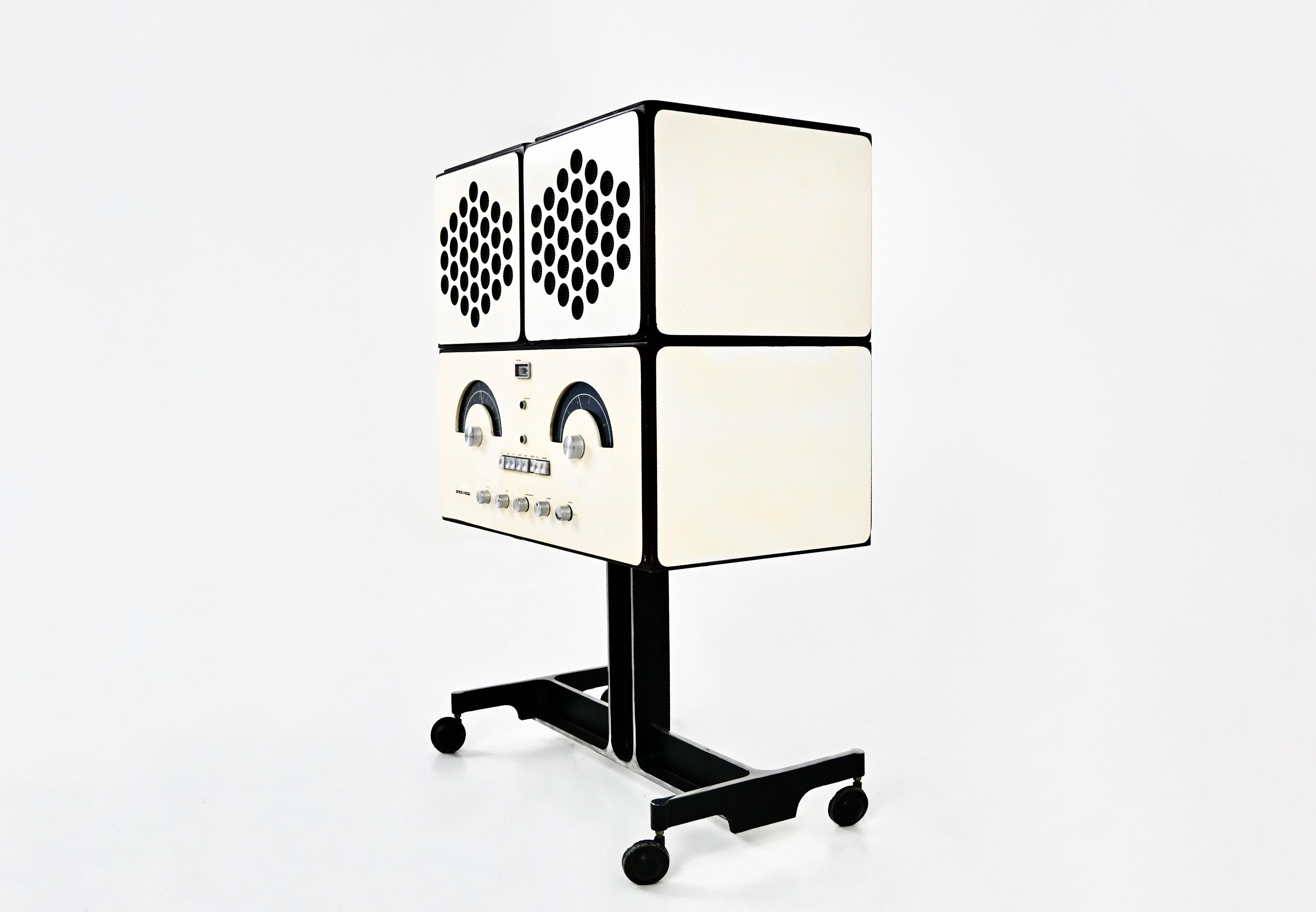 Radio stereofonica RR-126 di F.lli Castiglioni per Brionvega, anni '60 in vendita 1