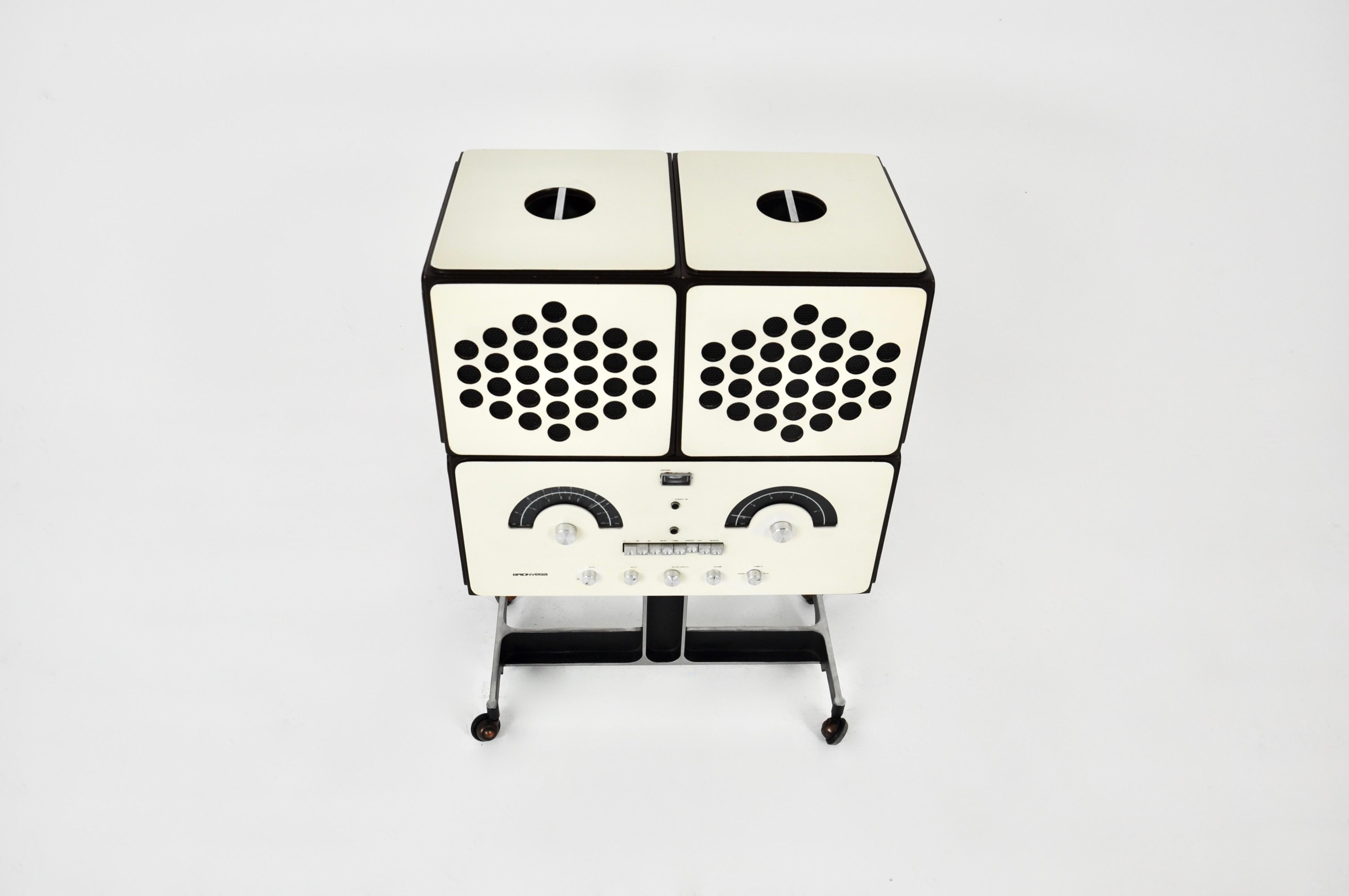 Stereophonic RR-126 Radio by F.lli Castiglioni for Brionvega, 1960s 1