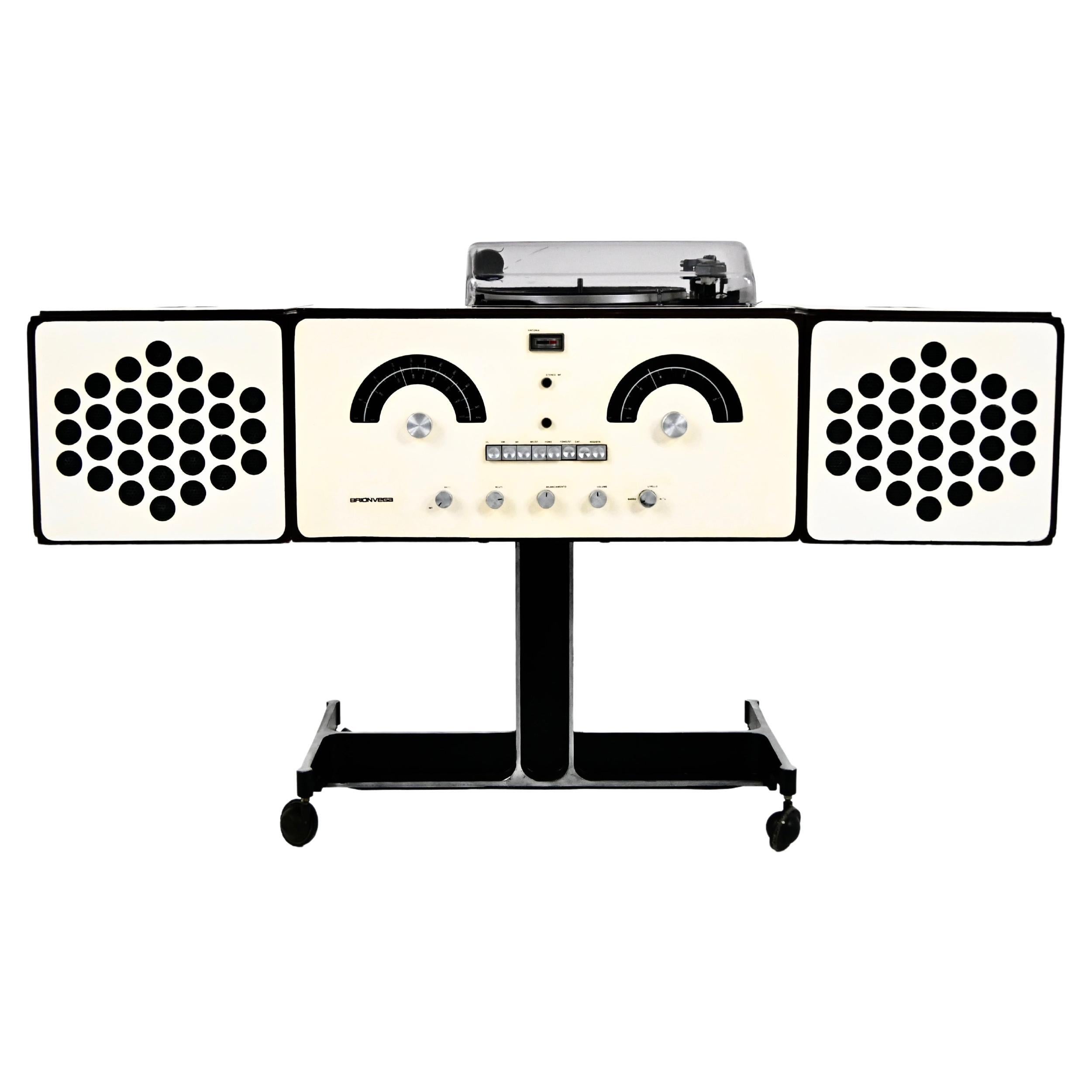 Stereophonisches RR-126 Radio von F.lli Castiglioni für Brionvega, 1960er Jahre