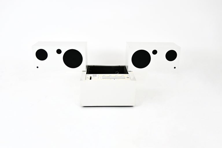 Stereophonic TOTEM rr130 Radio by Mario Bellini for Brionvega