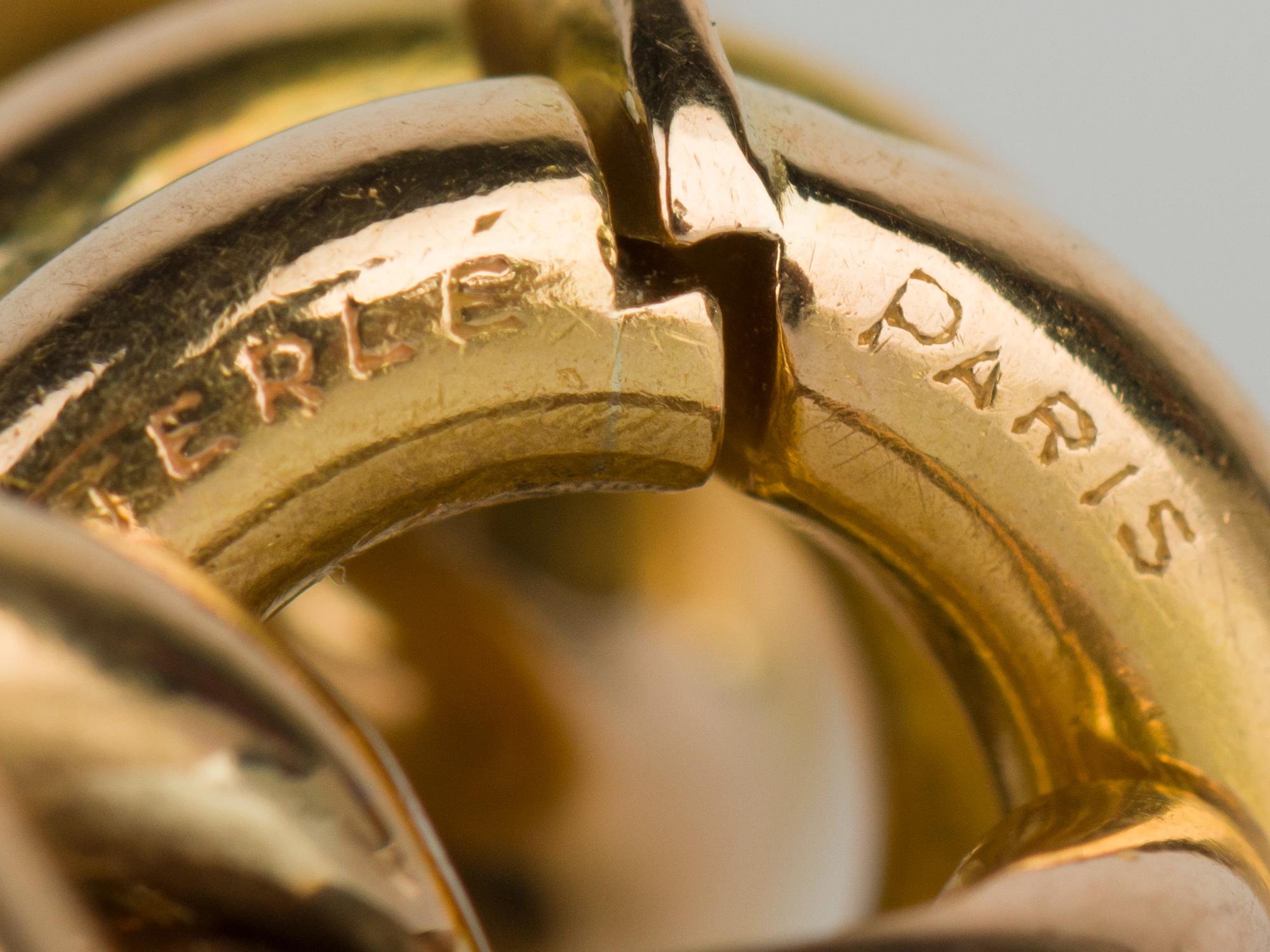 Bracelet Rolle en or rose 18k de Sterle Paris en vente 1