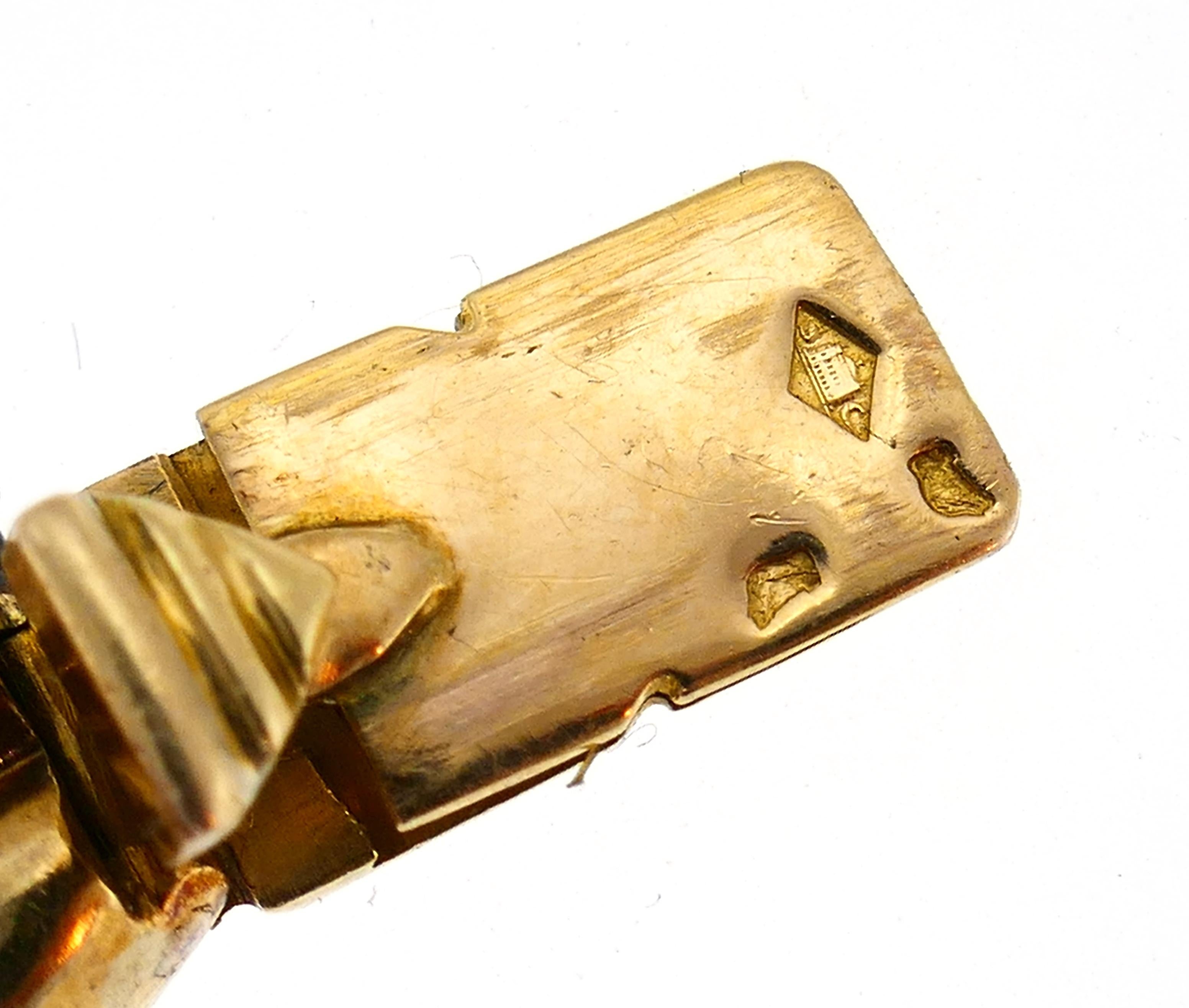 Sterle Paris Diamond Yellow Gold Choker Necklace, 1940s 3