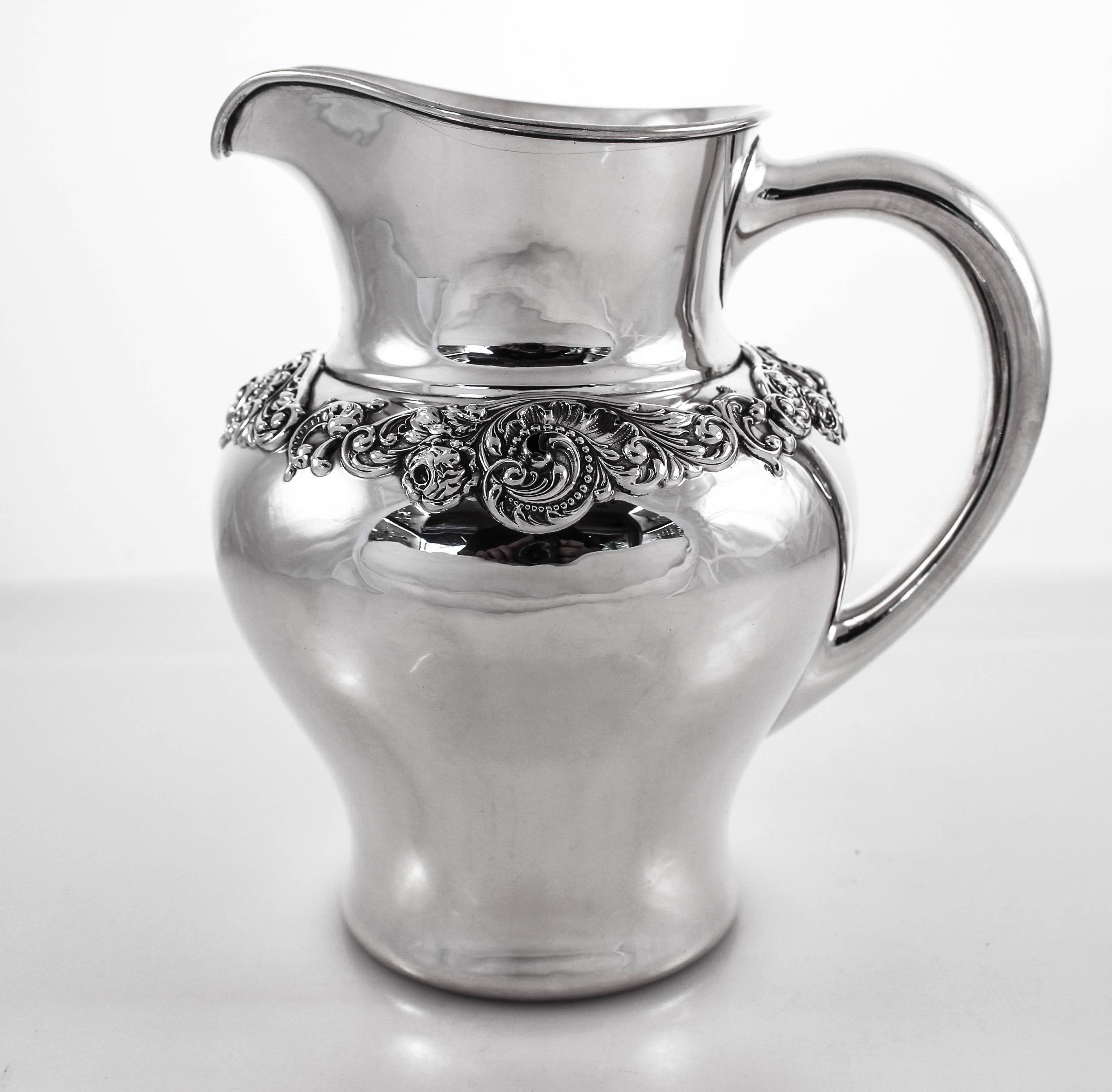 American Sterling 1898 Water Pitcher