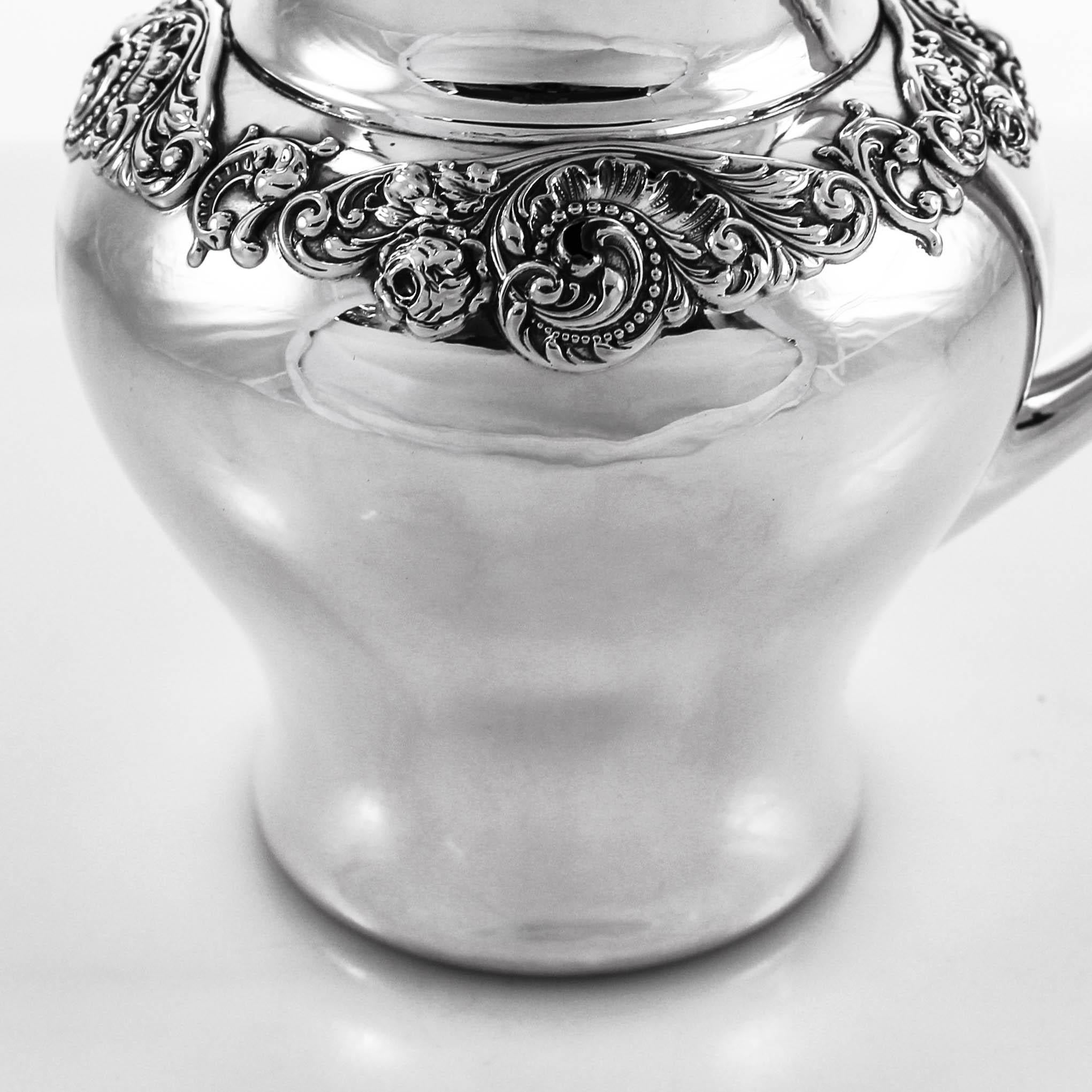 Sterling Silver Sterling 1898 Water Pitcher