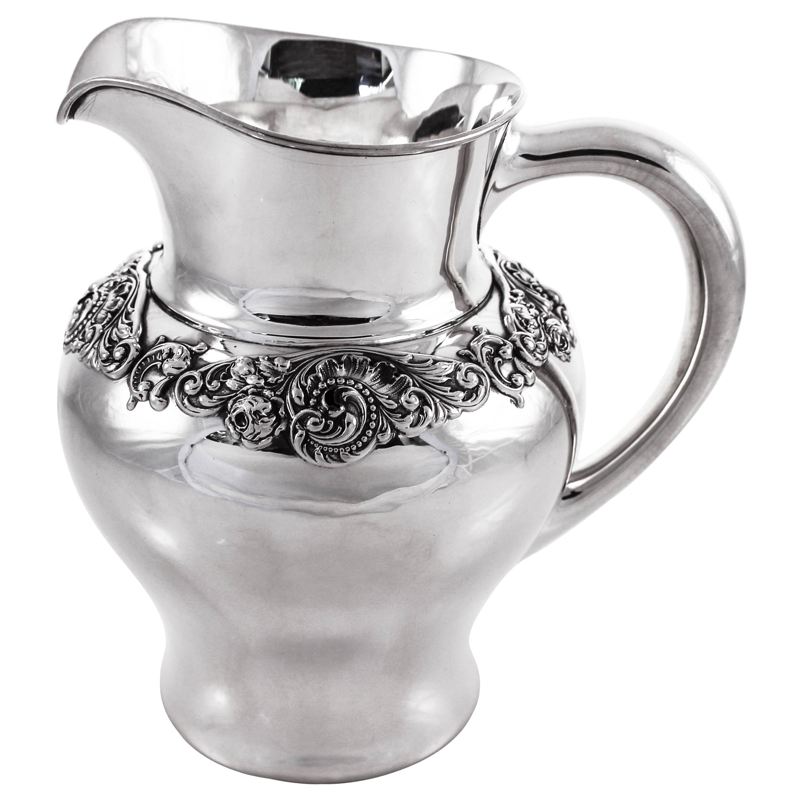 Sterling 1898 Water Pitcher