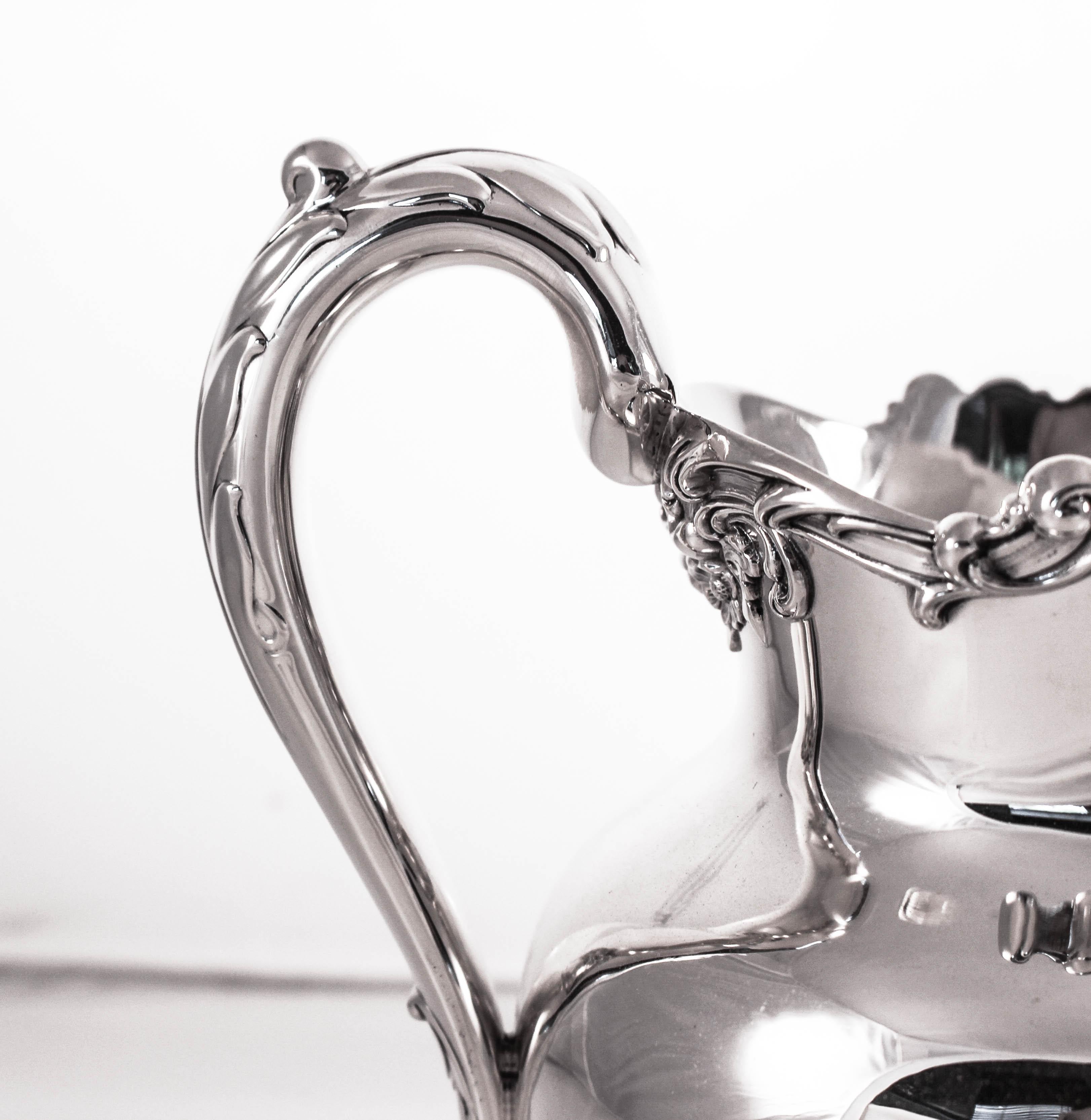 Sterling 1908 Water Pitcher In Excellent Condition For Sale In Brooklyn, NY