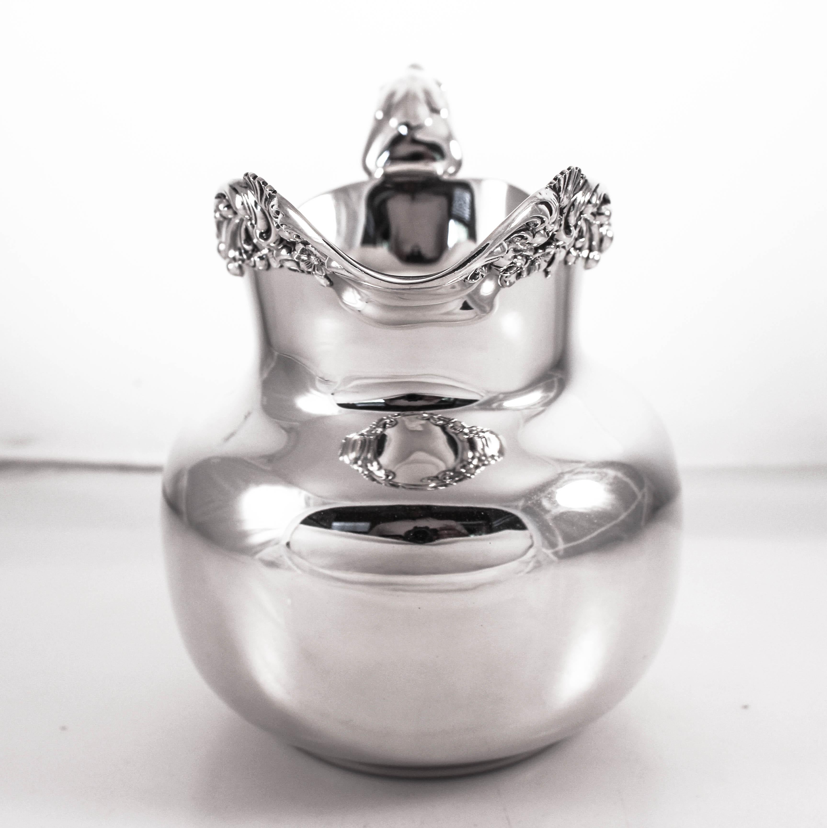Sterling Silver Sterling 1908 Water Pitcher For Sale