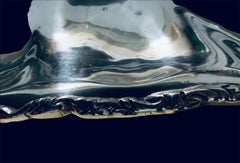 Vassoio rettangolare da portata Sterling 925