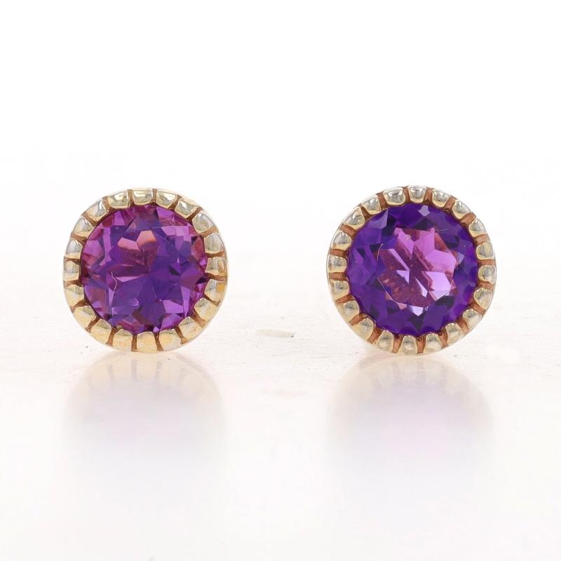 Sterling Amethyst Prasiolith Granat Fleur-de-Lis Ohrringe 925 Umwandelbare Ohrstecker-Dangle im Zustand „Hervorragend“ in Greensboro, NC