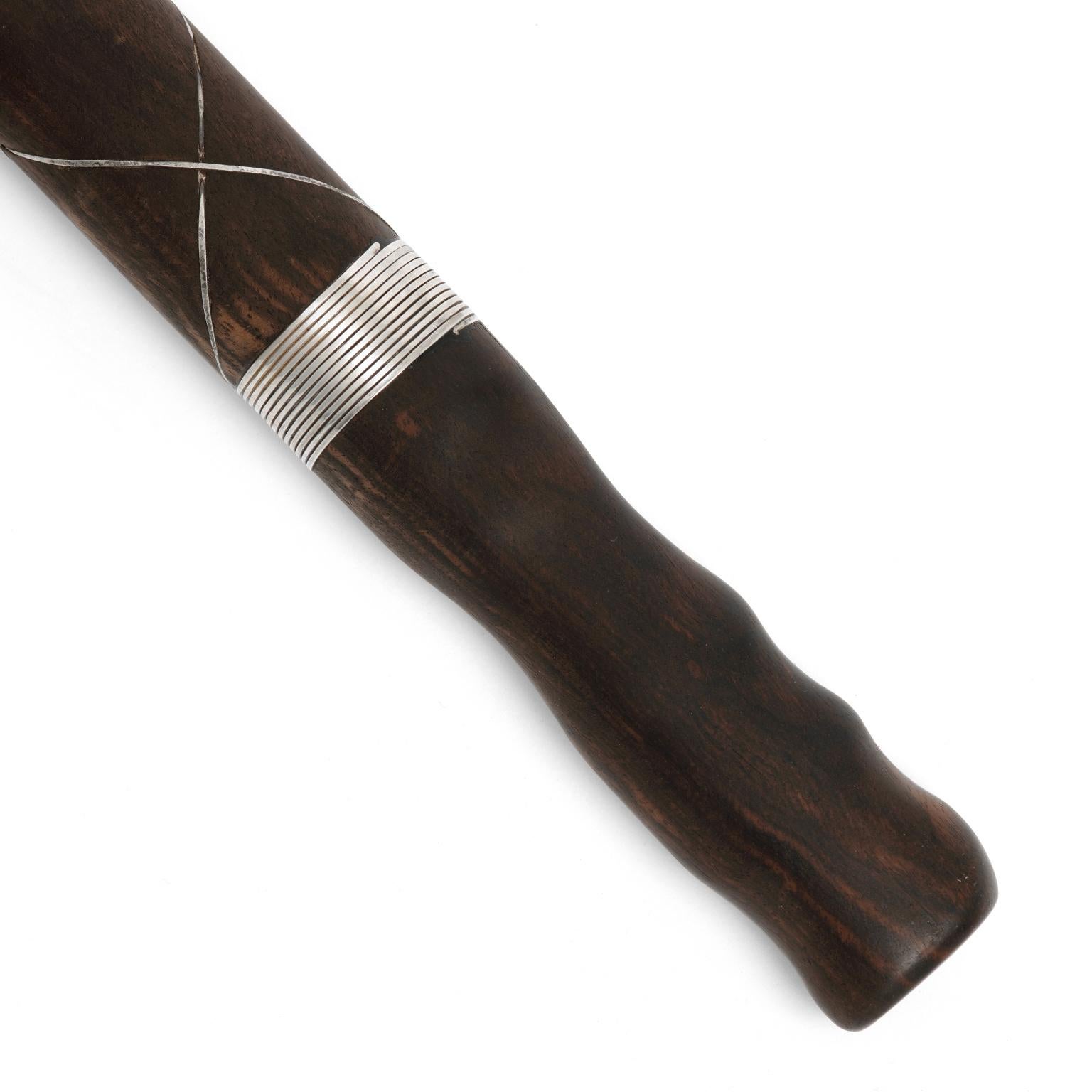 Sterling and 22k Axe In Excellent Condition For Sale In Litchfield, CT