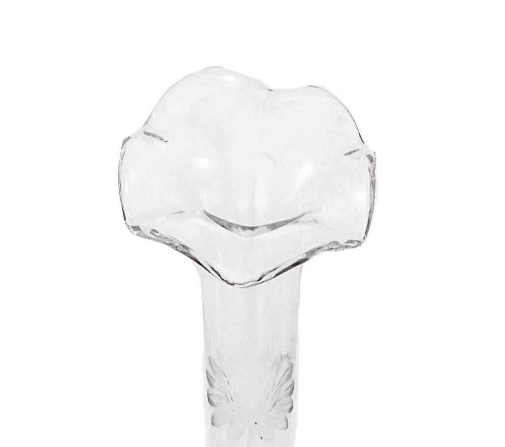 Sterling and Crystal Bud Vase In Excellent Condition In Brooklyn, NY