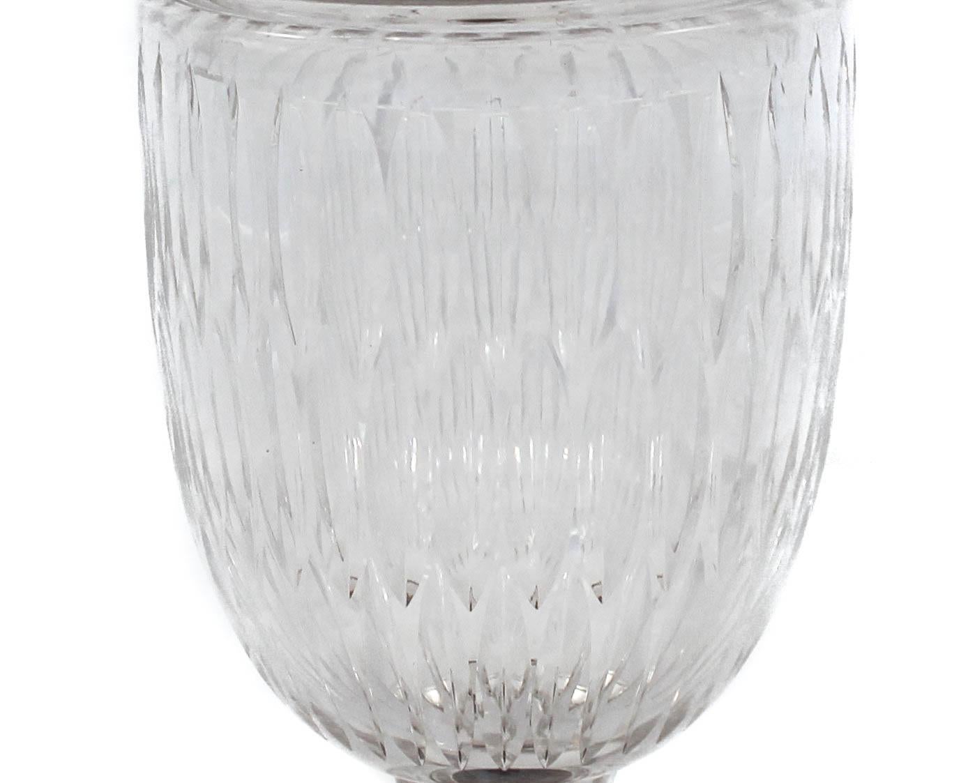American Sterling and Crystal Hawkes Urn