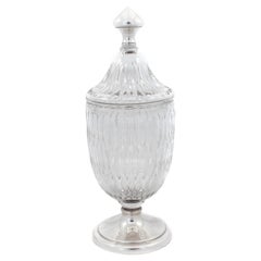 Sterling and Crystal Hawkes Urn