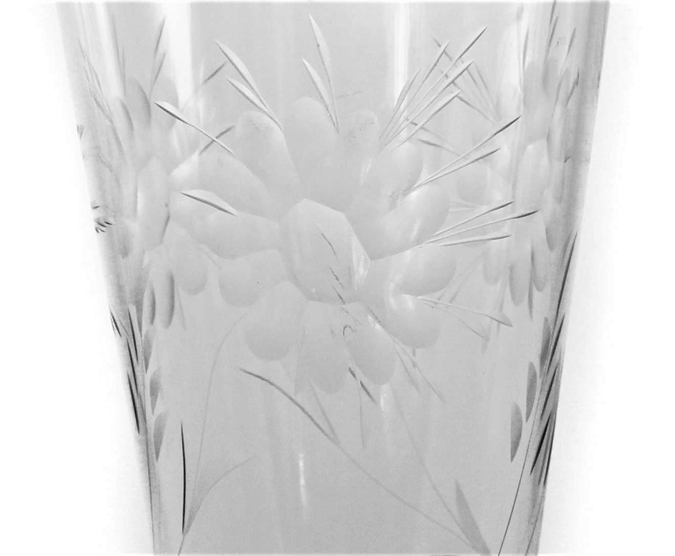 Sterling Silver Sterling and Crystal Vase