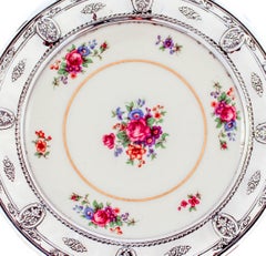 Sterling and Porcelain Dish