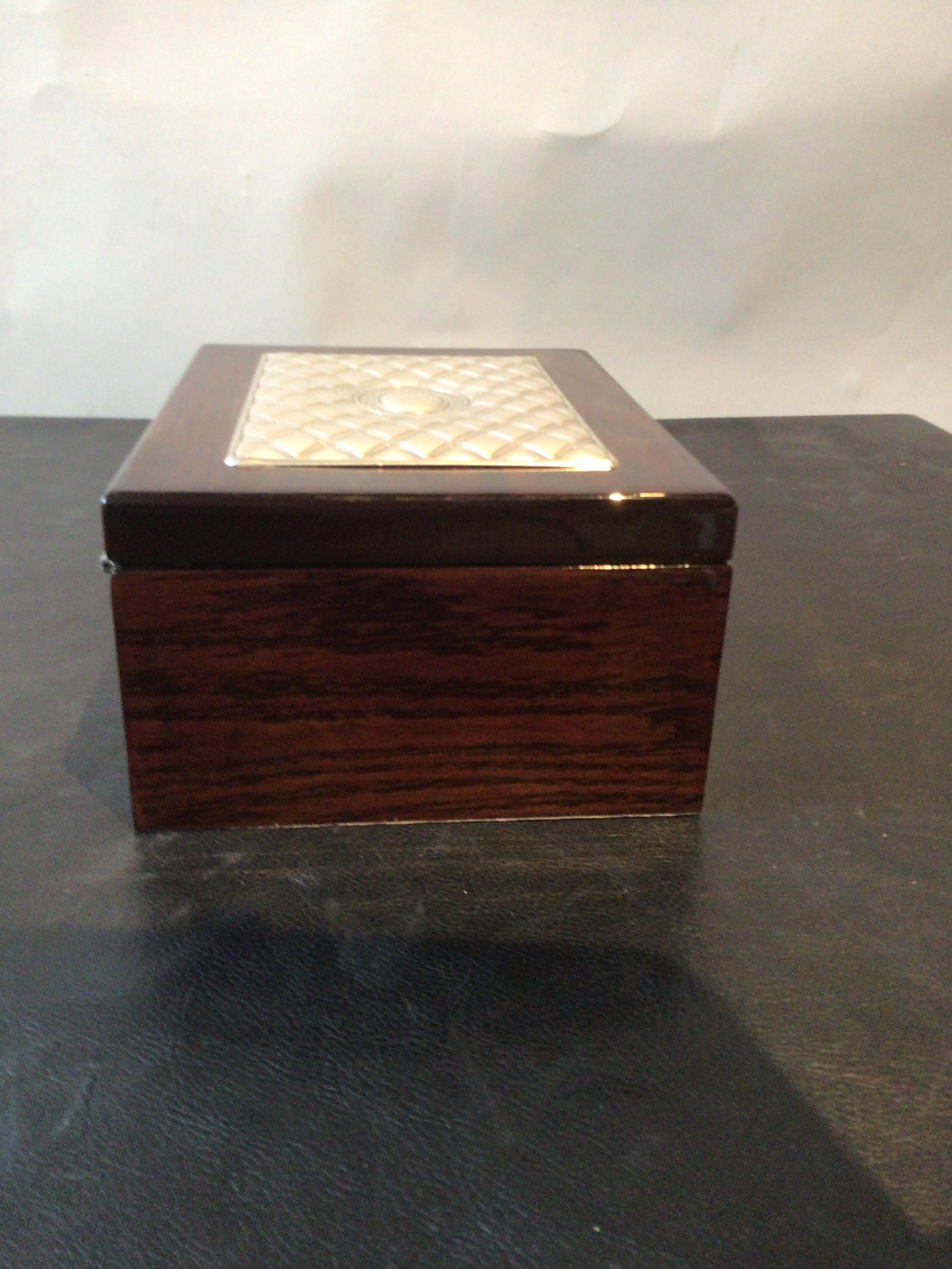 Sterling and Wood Box by Hadad 1