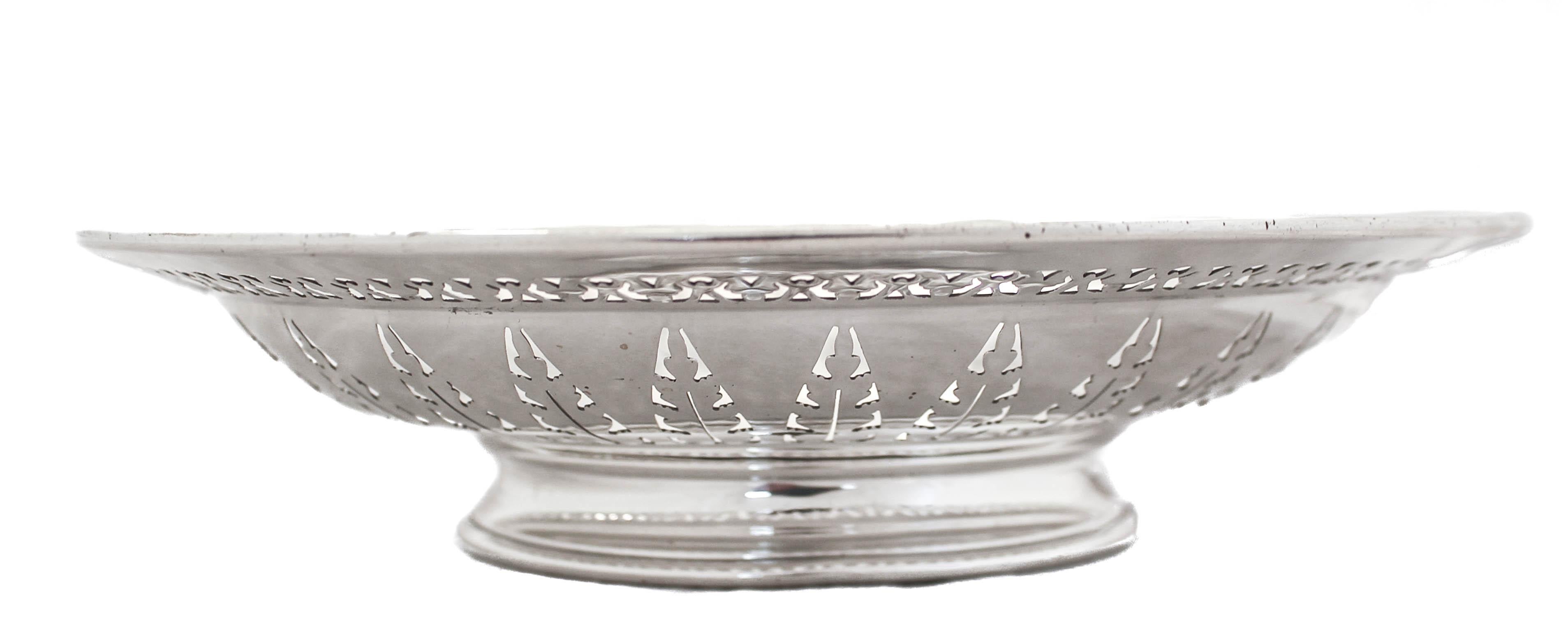 Early 20th Century Sterling Art Deco Bowl