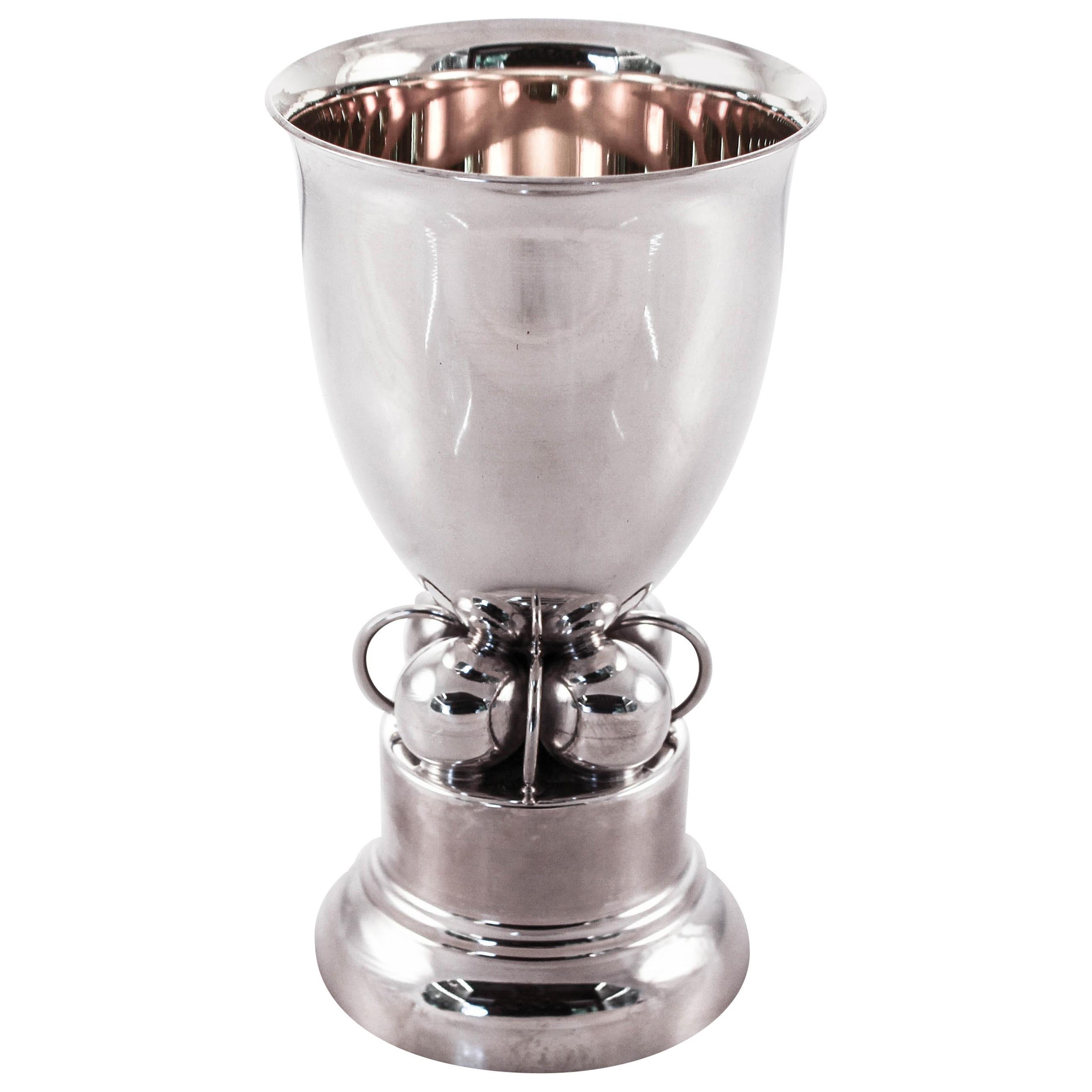 Sterling Art Deco Style Goblet