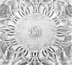 Sterling Art Nouveau Cake Plate