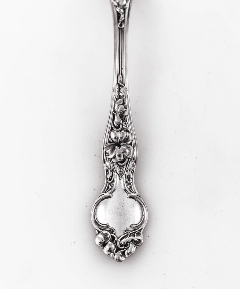 Sterling Art Nouveau Flatware Set of '60 Pieces' at 1stDibs