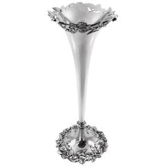 Vase Art nouveau en argent sterling, 1897