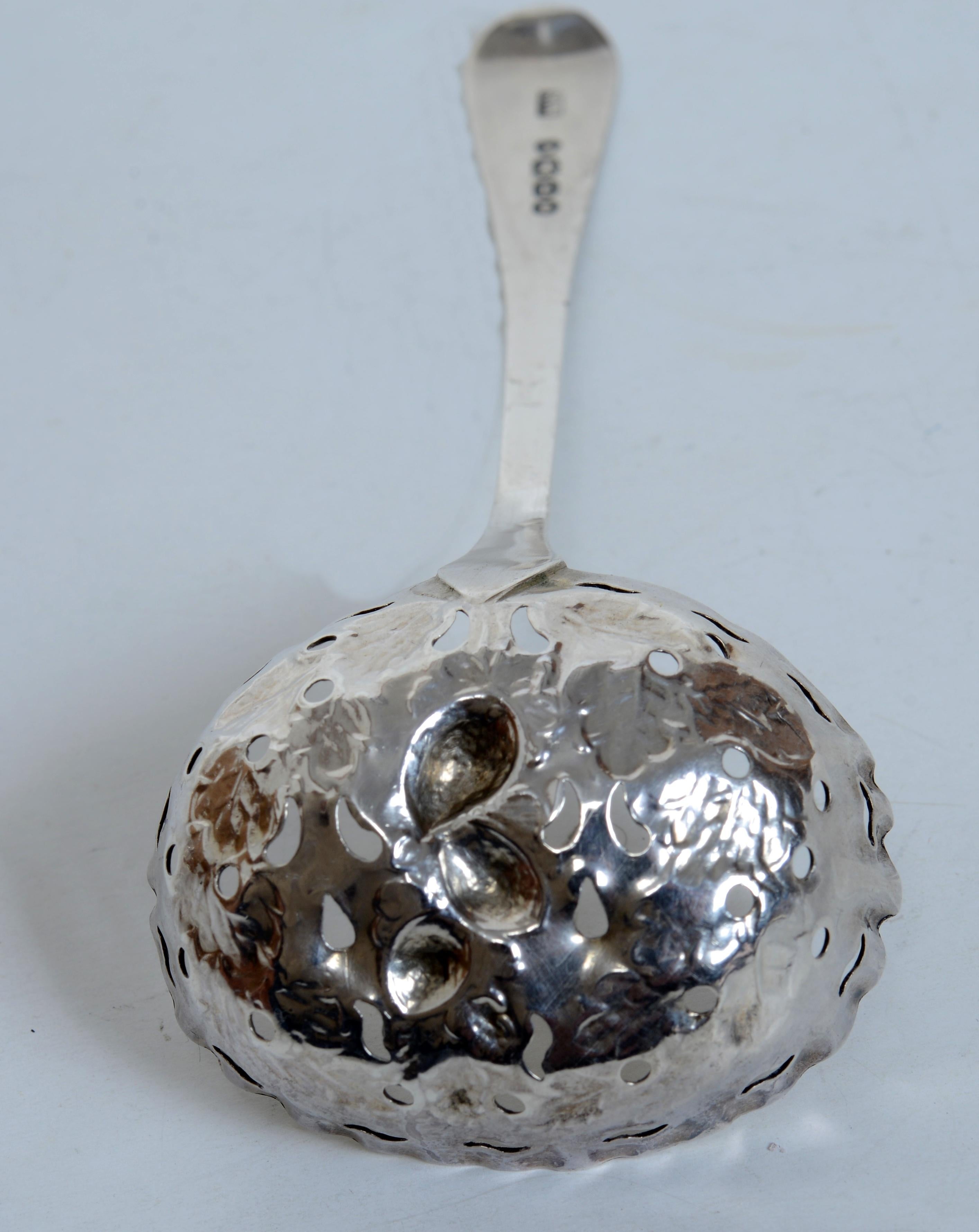 Argento 925 Cucchiaio in argento di Mary Sumner, importante donna argentiera dell'inizio del XIX secolo in vendita