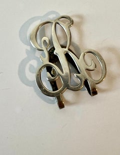 Sterling Bookmark with Letter R