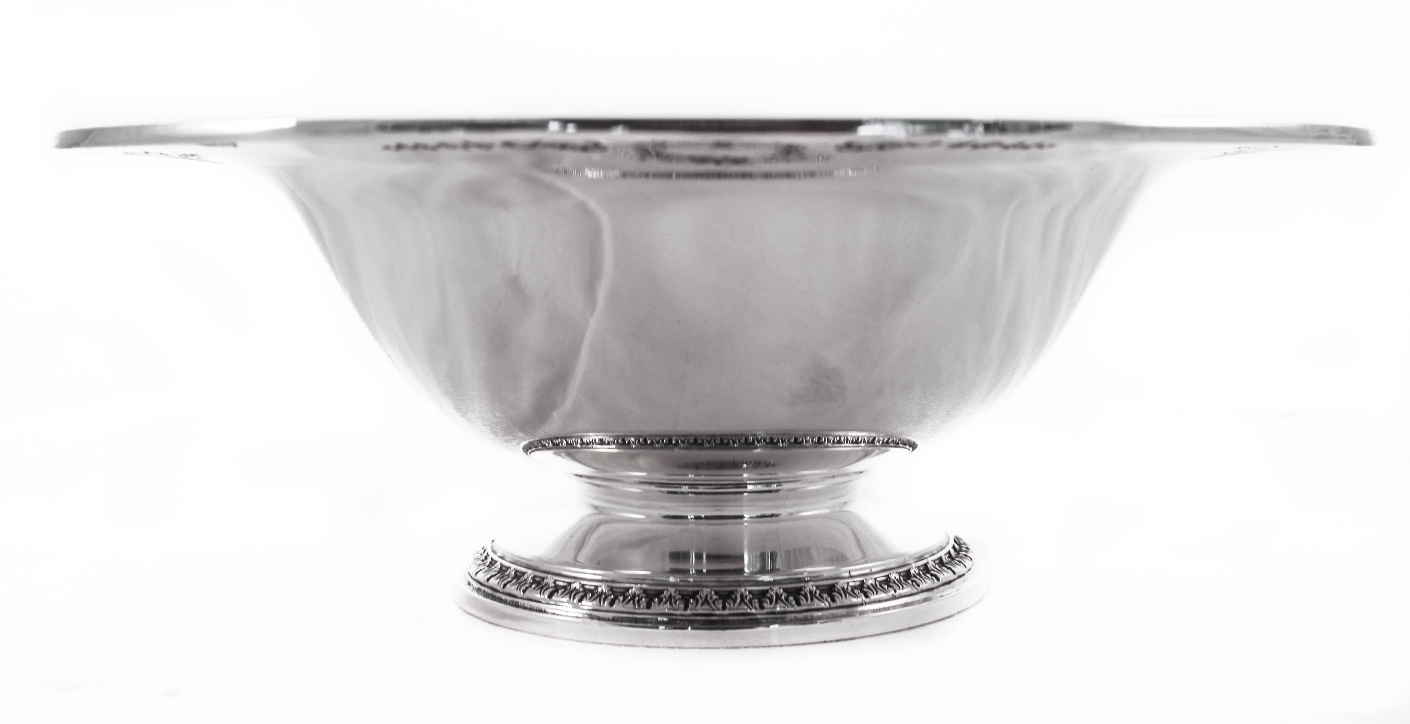American Sterling Bowl, 1927 For Sale