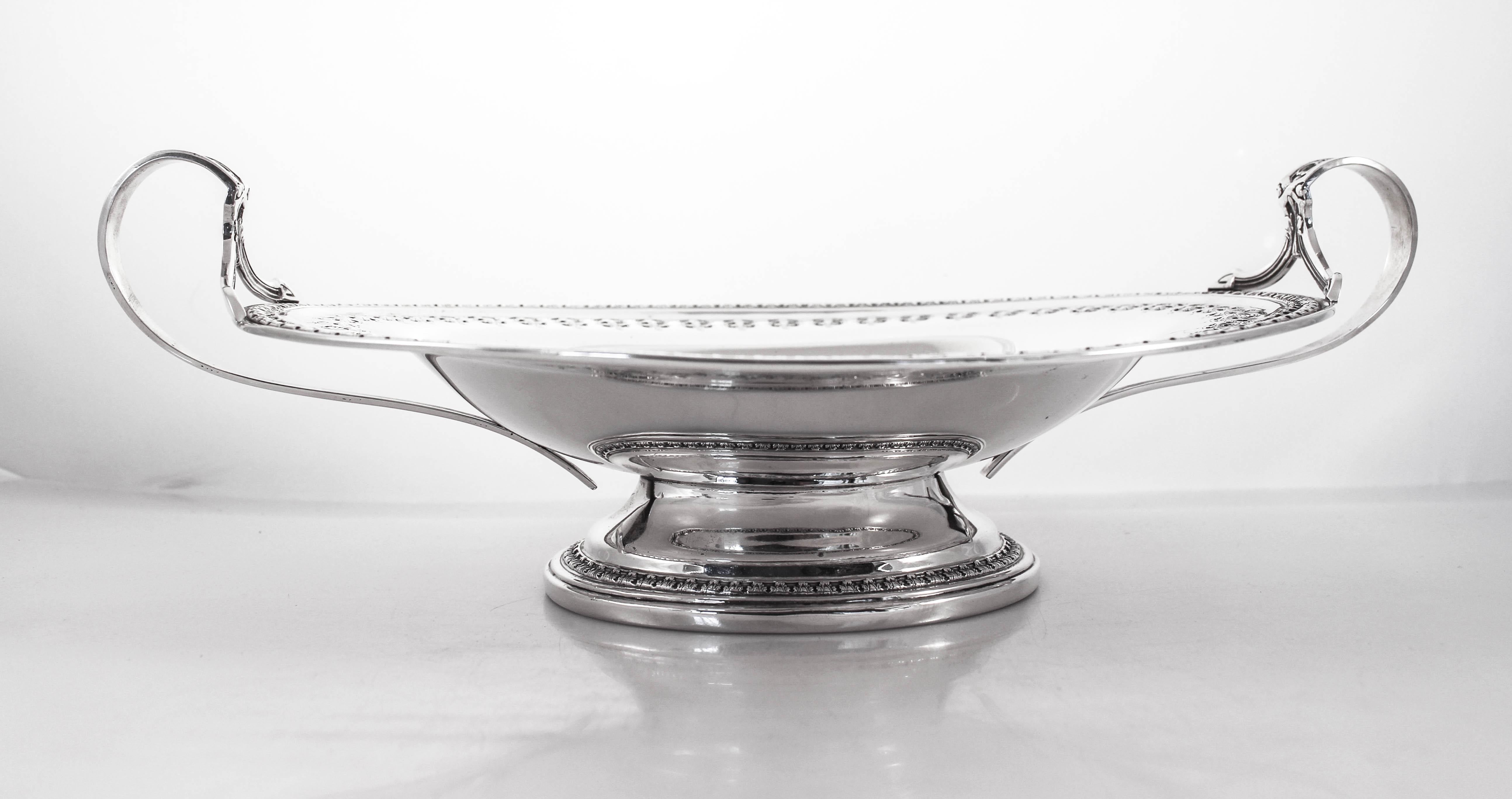 Early 20th Century Sterling Bowl with Handles
