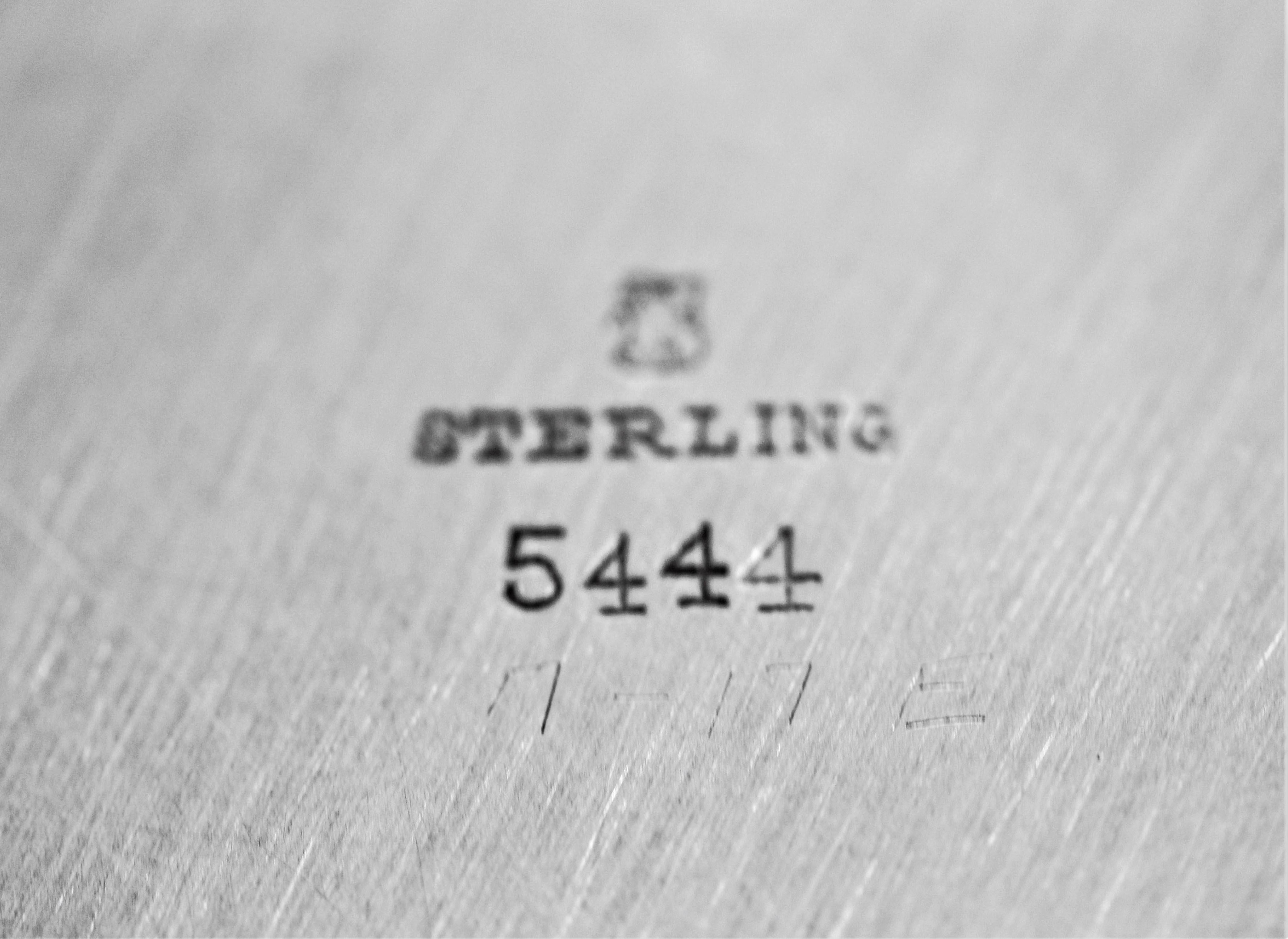 Sterling Cake Plate 1