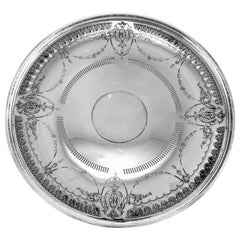 Antique Sterling Cake Plate