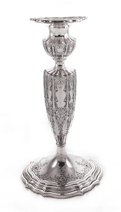 Sterling Candlesticks by Durgin