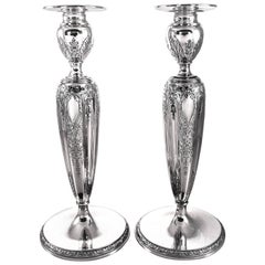 Sterling Candlesticks by International