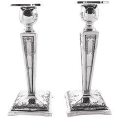 Sterling Candlesticks, circa 1919