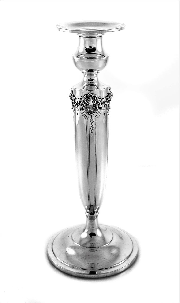 Sterling Candlesticks at 1stDibs