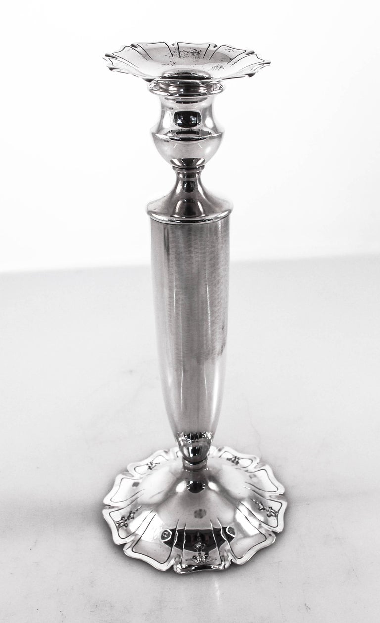 Sterling Candlesticks at 1stDibs