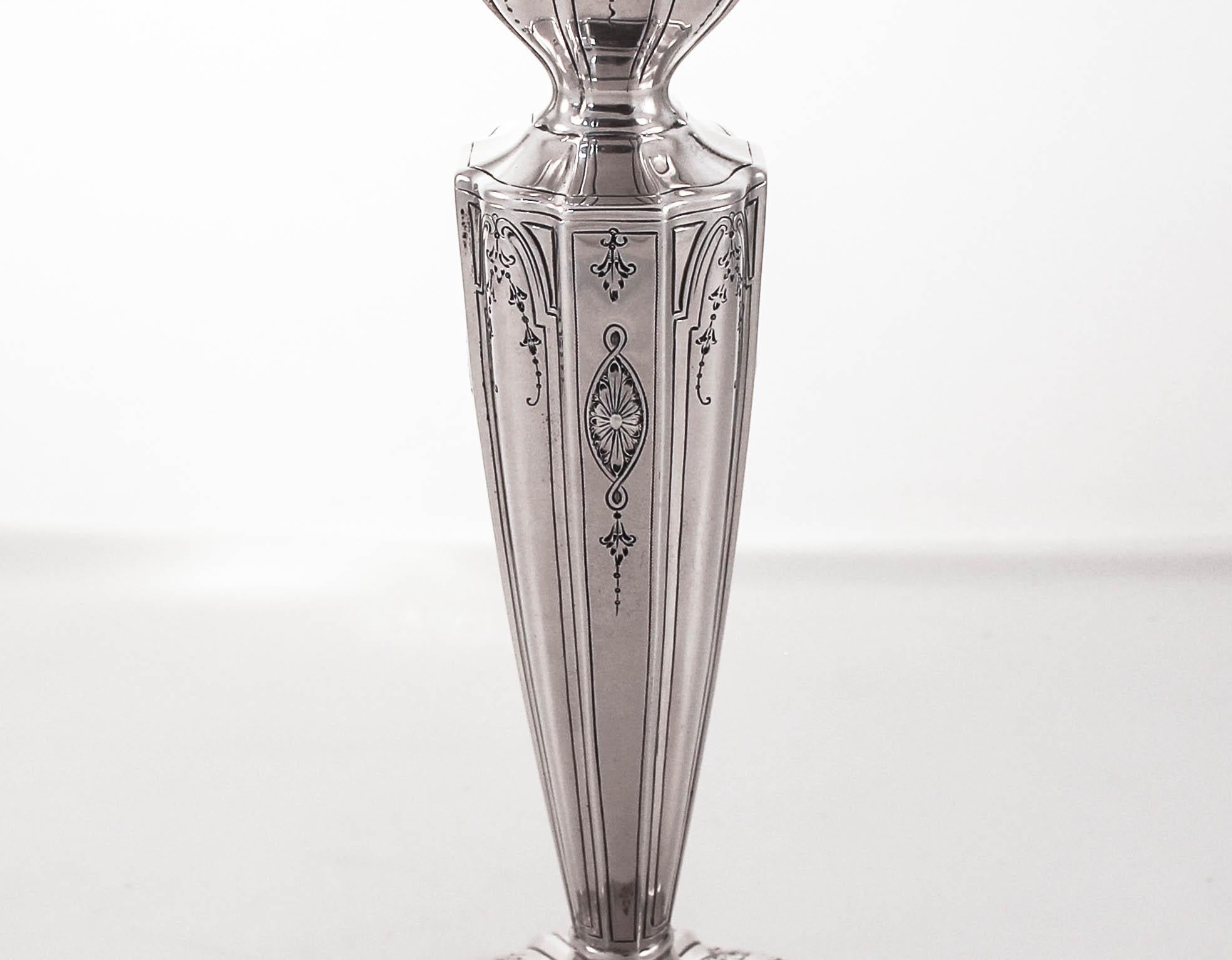 Candeleros de plata en Excelente estado para la venta en Brooklyn, NY