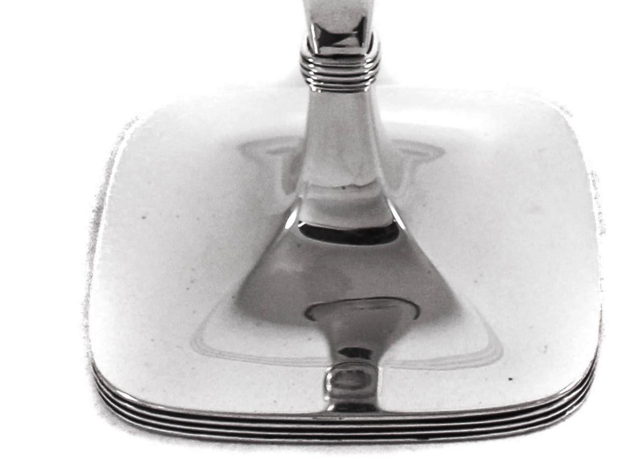 Mid-20th Century Sterling Candlesticks