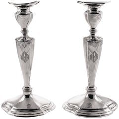 Vintage Sterling Candlesticks