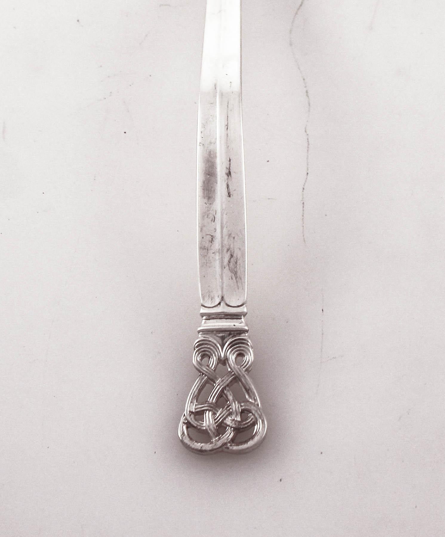 American Sterling Celtic Weave Ladle