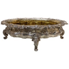 Sterling Centrepiece with Gilded Interior, circa 1900