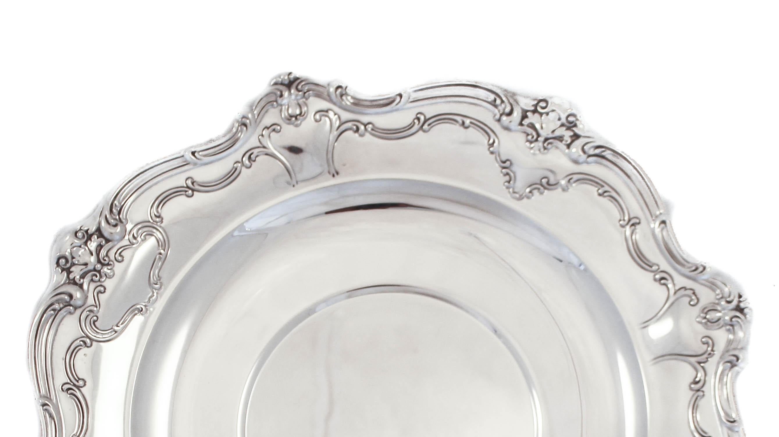 American Sterling “Chantilly” Dessert Tray