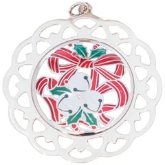 Used Sterling Christmas Ornament