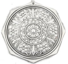 Sterling Christmas Seven Swans Ornament