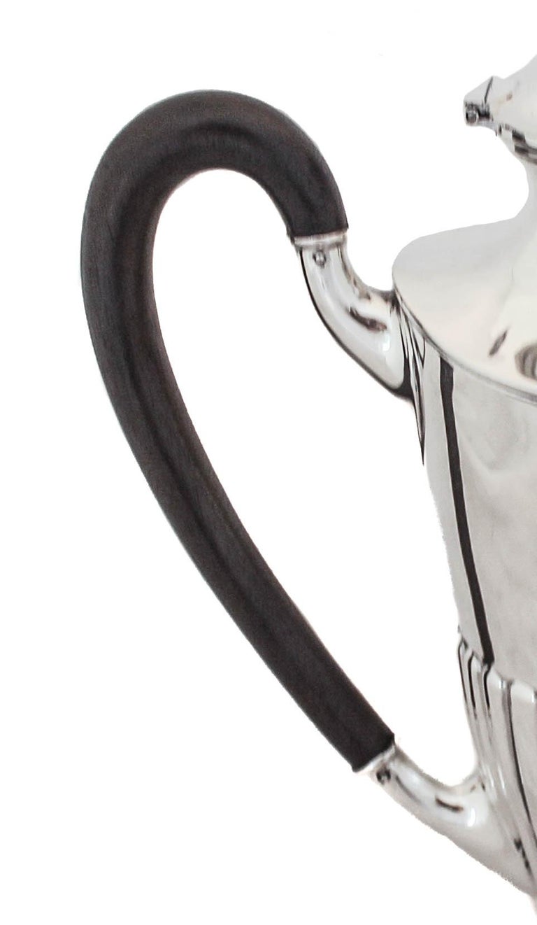 Sterling Coffee/Tea Pot For Sale at 1stDibs