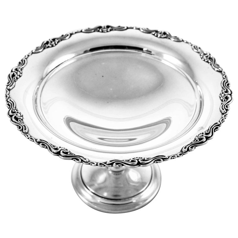 Sterling Compote For Sale at 1stDibs