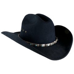Sterling Concho Hat Band