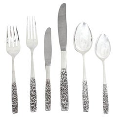 Sterling “Contessina” Flatware '76 pieces'