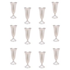 Sterling Cordial Cups by Alvin Co.